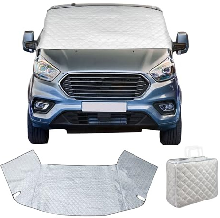 luolety Windscreen Wrap Cover for Benz VITO III W447 2014-2024, Front Windshield Thermal Cover Snow Cover Waterproof Dustproof Sun UV Snow Ice Frost Guard for Benz VITO III W447
