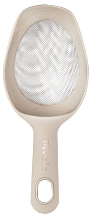 Tovolo Scoop & Sift Flour Sifter for Baking Dusting 1 Cup Fine 20 Mesh Sieve Flour Duster, Easy Scoop Dishwasher Safe Baking Powdered Sugar Flour Sifting Tool for Aerating Coating Dusting, Oatmeal