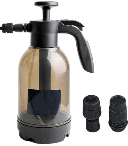 Bibykivn 2L Pulvérisateur à Pression Résistant aux Acides - Large Ouverture de Remplissage - Réservoir Translucide avec Indicateur de Niveau - Produits de Nettoyage (Bouilloire à Bulles)