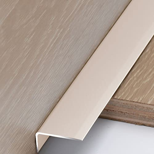 Stair Nosing Trim Protector - Step Edging Floor Transition Profile Strips for Vinyl, Wood, Laminate, Metal - Durable and Versatile Edge Trim