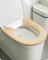 Baffect WC-Sitz Cover Dicker Kissen Pads antibakteriell Luxus Toiletten Warm WC Sitzbezüge Warm WC-Sitz Matte Super Warm Universal, beige
