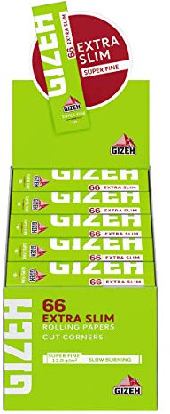 Gizeh GIZEH super fin extra slim corte – låda med 50 LIBRETTI – GIZ0011