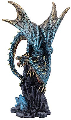 Nemesis Now U5071R0 Hear Me Roar Blue Dragon Calling - Figura de polirresina, Talla única