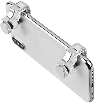 Chunyang 1 Pair Mobile Phone Game Joystick Fire Target Button Mobile Game Controller Trigger R11 Shooter Metal Key Gamepad Replacement for PUBG