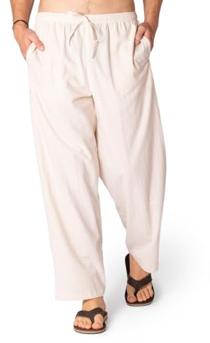 PANASIAM Pants, 'K'-Trousers, Ecru, L