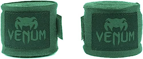 Venum, Kontact Boxbandagen, Herren, 4.5m, Khaki/Schwarz