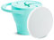 Munchkin C’est Silicone Baby Beikosttopf | Zusammenklappbarer Snack Behälter | Aufbewahrungsbehälter | BPA-frei Kleinkind Snacktopf mit Deckel | Spill-Proof | Mint