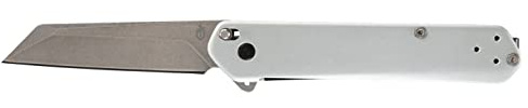 Gerber Taschenmesser mit Gürtelclip, Spire, 440A Edelstahlklinge im Reverse-Tanto-Look mit Aluminium Griffschalen, Flipper mit Öffnungshilfe, Klingenlänge: 7,4 cm, 30-001915