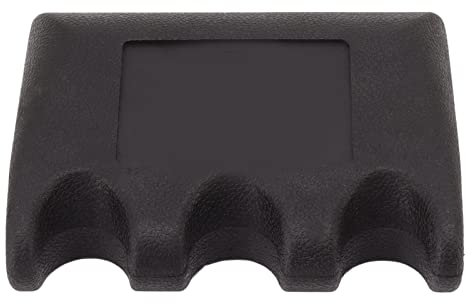 Okuyonic Billard-Queue-Halter, Billard-Queue-Halterung, platzsparend, langlebig, gewichtet, 3 Löcher, für Tisch