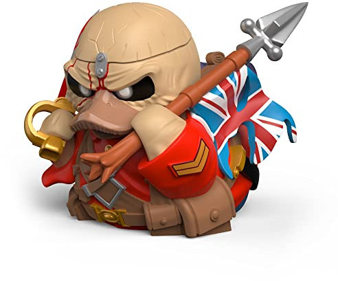 TUBBZ Boxed Edition Eddie the Trooper Collectible Vinyl Rubber Duck Figure - Official Iron Maiden Merchandise - Music