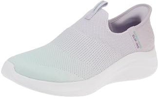 Skechers Herren Low-Top Sneaker BOBS Squad Chaos Prism Bold, Männer Sneakers,schnürschuhe,atmungsaktiv,Halbschuhe,Violett LVTQ,38.5 EU