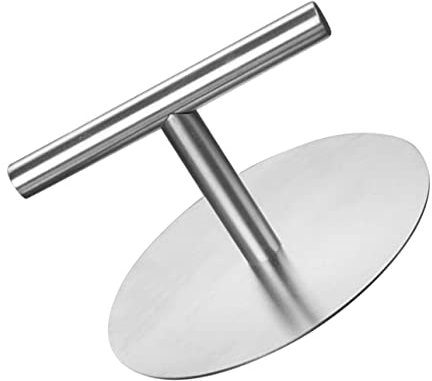 NULYLU Stainless Steel Cake Press Mold Burger Making Tool for Home Baking and Cooking