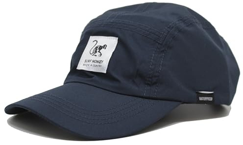 Surf Monkey Casquette sport à 5 panneaux - En polyester recyclé - Waterproof - Fluorine-Free DWR