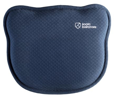 KOALA BABYCARE Almohada para bebés para Ayudar a prevenir y Tratar la plagiocefalia, de Funda Extraible (con Dos Fundas) Hecha de Memory Foam