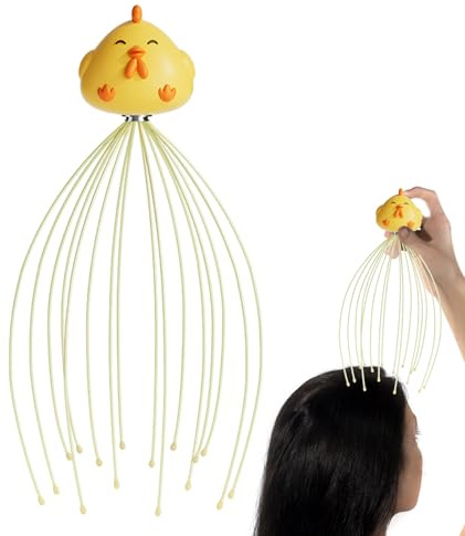 Strumento di massaggio della testa - Stimolatore ergonomico del cuoio