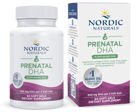 Prenatal DHA Vegan, 500mg - 60 softgels