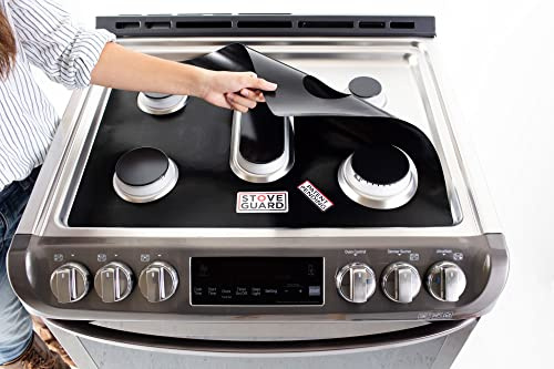 StoveGuard Model# GCRG3060AF, USA-Made, Custom Designed & Precision Cut Stove Cover for Gas Stove Top, Lite Frigidaire Gas Range Stove Top Protector