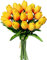 20 Piezas Tulipanes Artificiales Naranja Flores Artificiales Toque Real Ramos de Boda Flores Tulipanes Falsos Tulipanes PU Flores Decoración para Mesa, Fiestas, Bodas, Hogar, Oficina, Salón