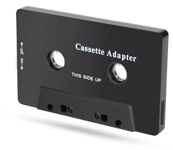 Bewinner Auto Audio Bluetooth Kassettenadapter, Rauschunterdrückung, Stereo High Fidelity Band Aux Empfänger für Auto Tablet