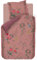 Pip Studio Bettwäsche Fleur Grandeur Pink Blumen Blüten Früchte Geblümt Dahlien Kachelmuster Wendeoptik Perkal, Größe:200 cm x 200 cm