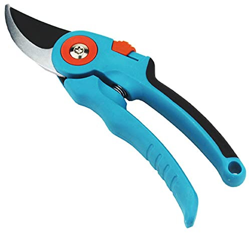 TONZN Tijeras de podar de Yunque, Tijeras de Ramas, Tijeras de jardín, Tijeras de podar para árboles, Flores, Plantas, balcón de jardinería