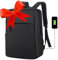 mitudei Mochila para Portátil Impermeable - Mochila Escolar para Adolescente, Mujer y Hombre con Cargador USB