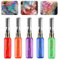 Temporäre Haarfarbe 5 Farben Coloriertes Haarwachs Haarmascara Temporäre Haarfärbe-Mascara für Mädchen und Frauen Auswaschbare Haarfärbekreide Geeignet für Geburtstage Cosplay DIY Halloween