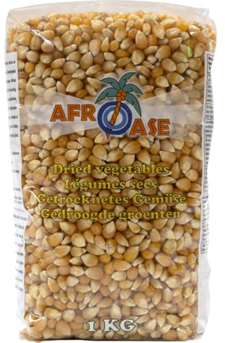 AFROASE Maïs à Popcorn – 1 x 1 kg