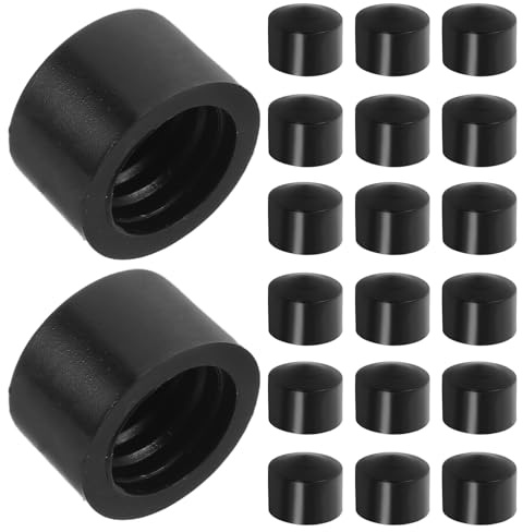 ULTECHNOVO Construction Robuste et Absorption des Chocs Inserts en Caoutchouc 20 Pièces pour Coupelles de Pivot de Trucks de Skateboard Adaptés pour Longboard et Divers Scénarios