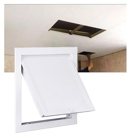 Heavy Du Metallåtkomstpanel för gipsvägg tak aluminiumlegering ctl dörr osynlig väggventilationsskydd för värme och W (30 x 85 cm 30 x 85 cm)
