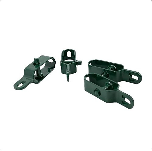 Rekord Drahtspanner 4er-Set (Grün, pulverbeschichtetes Metall), 4-teilig, Maße: 105x22x29 mm, Zaunspanner, ideal zum Spannen von neuen oder bestehenden Zäunen