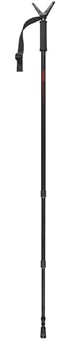 Bastón Horquilla Monopod para Disparar con precisión con carabinas, Rifles y escopetas de balines/Aire comprimido y Armas largas en General