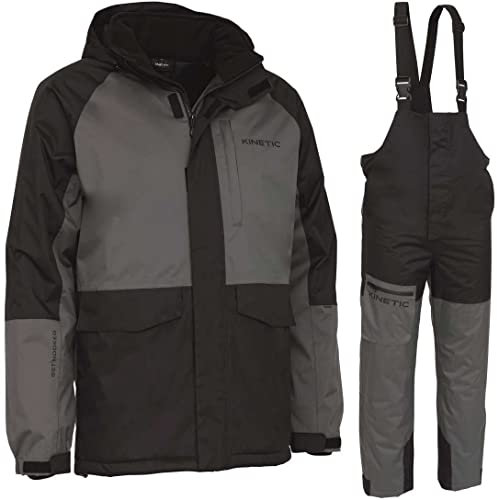 Kinetic Winter Suit 2-teilig, Jacke+Hose, Winteranzug, Thermoanzug, Schneeanzug, Angelanzug (Größe L)