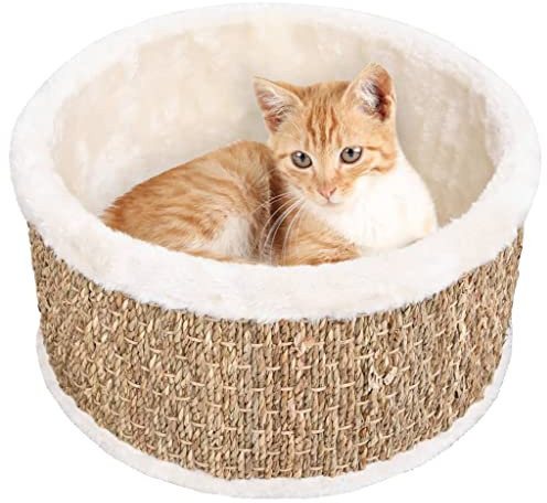 Bussandri Exclusive - Katzenkorb Rund 36 cm Seegras