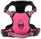 vidaXL Hundegeschirr, Brustgeschirr mit Leine Halsband, Sicherheitsgeschirr Reflektierend Verstellbar, Haustiergeschirr, Rosa L Polyester
