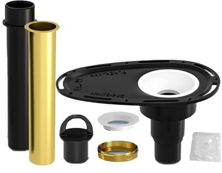 Kit de vidange de baignoire autoportant pour une installation facile de la baignoire