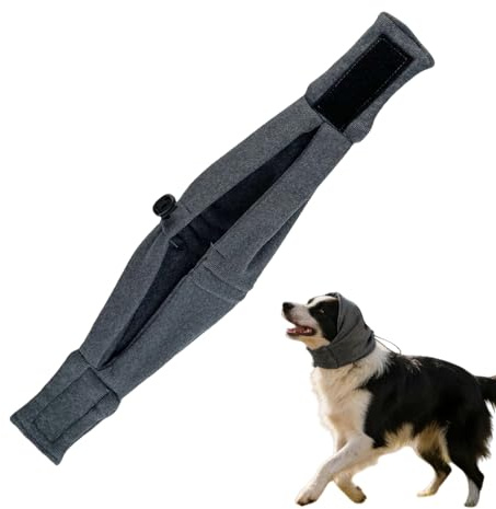 Protège-Oreilles pour Chien Hoodie Anti-Bruit de Protection pour Chien