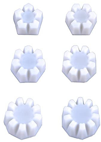 Moule en silicone pour verser la peinture - Entonnoir en acrylique - Outil fendu en silicone - Pour fleurs