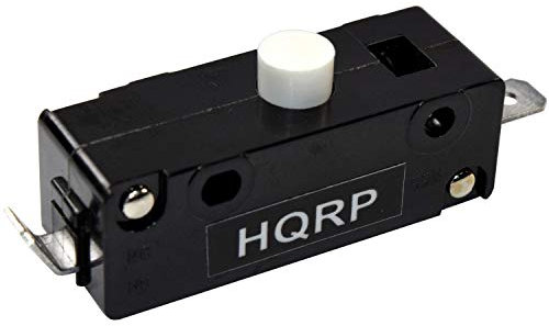 HQRP Push Button On-Off Switch Compatible with Household Electrical Appliances, DIY Projects