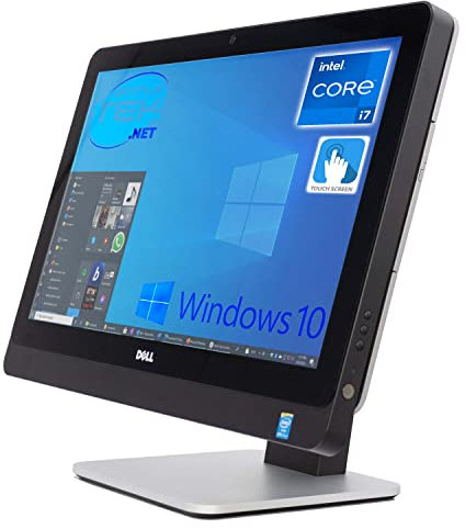 Dell Optilex 9020 23 Zoll Touchscreen, Full HD 1080P I7 4770S bis zu 3.90GHz 8GB RAM SSD 256GB Unternehmen Hotel Büro (Generalüberholt)