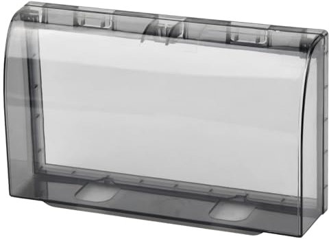 Protector Caja Enchufe Rapidbok, Cubierta Externa Estanca, Tapa para Baño - Evita que el Agua Salpique