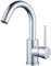 Rainysprit Wasserhahn Bad 360° Drehbar, Edelstahl Waschtischarmatur Armaturen Waschbecken Hoch, Einhebelmischer Waschbecken für Badezimmer/Küche, Auslaufhöhe 150 mm, Chrom