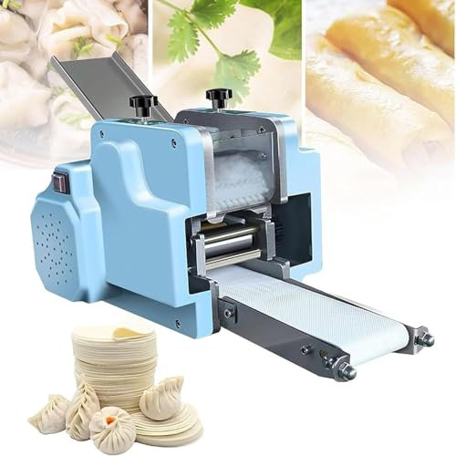 Macchina Elettrica Multifunzionale Per Ravioli, Wonton Sfogliatrice Per Pasta Da 140 W, Macchina Per Pasta Elettrica Da 3 Mm Con Stampo Rotondo Da 8 Cm,RavioliSkinMold