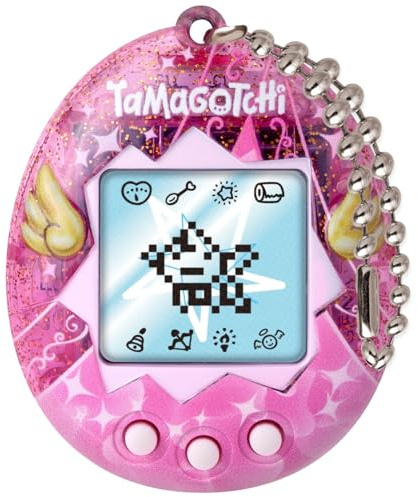 BANDAI, Tamagotchi Angel Mascota Virtual Angel Dress, Multicolor 42999, Juguete electrónico para Mayores de 8 años Tu Mascota Electronica Favorita con nuevos diseños para coleccionar
