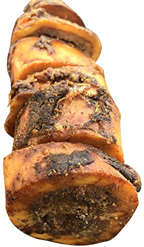 K9 Connoisseur Beef Marrow Dog Bones for Small Breed Dogs USA Made Natural Long Lasting Single Ingredient Doggie Delight Filled Bone Slice Chew Treat Best for Dogs Or Puppies Upto 15 Pounds - 1 Pack