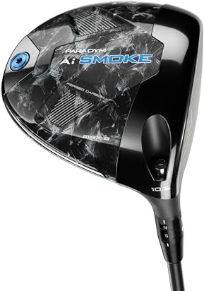 Callaway Paradym AI Smoke Max D Driver, Left Handed, 10.5°, Graphite, Regular, Standard