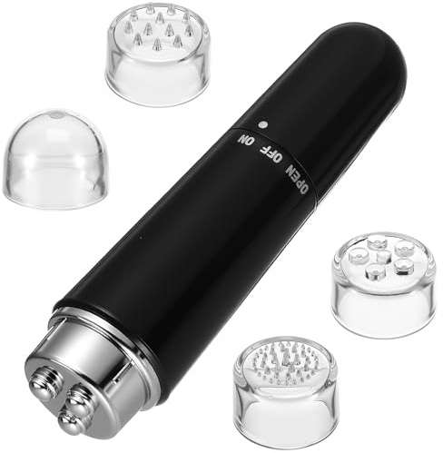 Homoyoyo Massage Visage Electrique Technologie D'électroplaquage Avancée, Masseur Facial Abs Facile à Utiliser pour Soins du Visage et Usage à Domicile