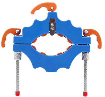 Handgefertigter Glasflaschenschneider Verstellbares Flaschenschneider Kit DIY Glasschneider für Flaschen zur Pflanzmaschinen Kronleuchter Kerzenständer (blau)