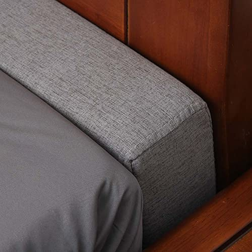 Pont de lit en mousse à mémoire de forme pour lit jumeau à king ou grand lit - Extension de matelas rembourrée épaisse avec traversin