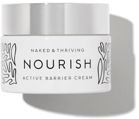 Naked & Thriving Nourish Active Barrier Cream I Anti-Aging & Hydrating | Squalane | Naturally-Derived, Vegan & Cruelty-Free |